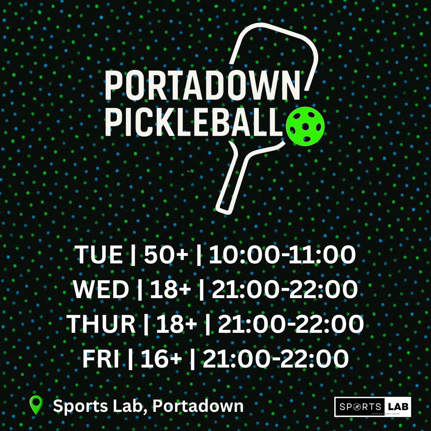 Pickleball: Sports Lab