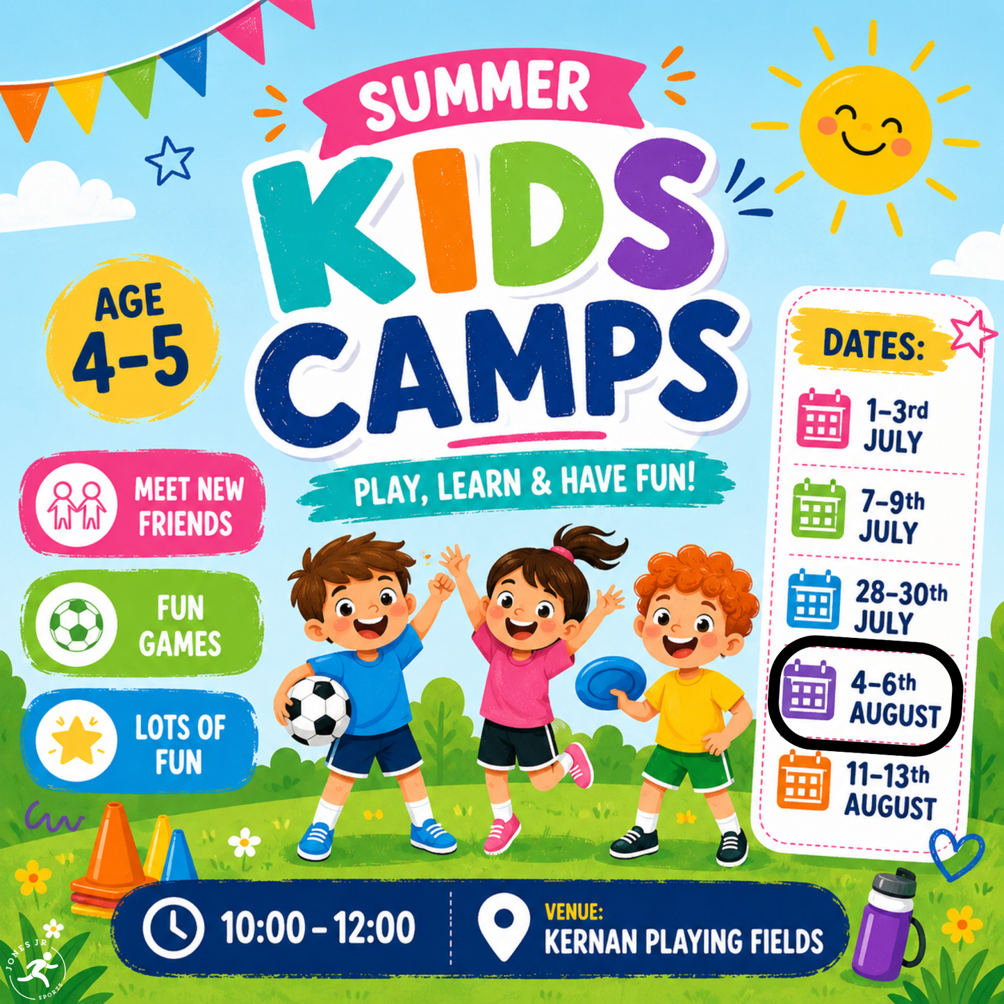 Kids Camp | 4-6 August
