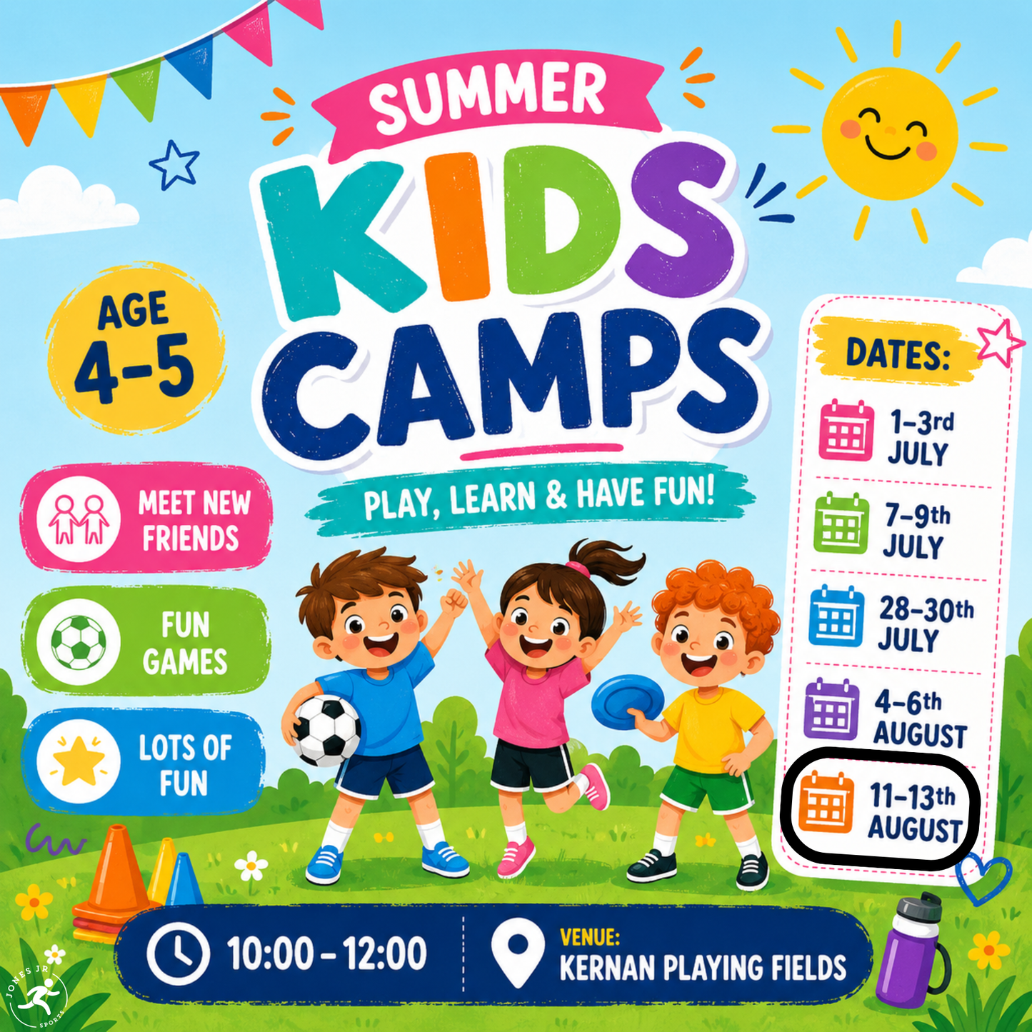 Kids Camp | 11-13 August