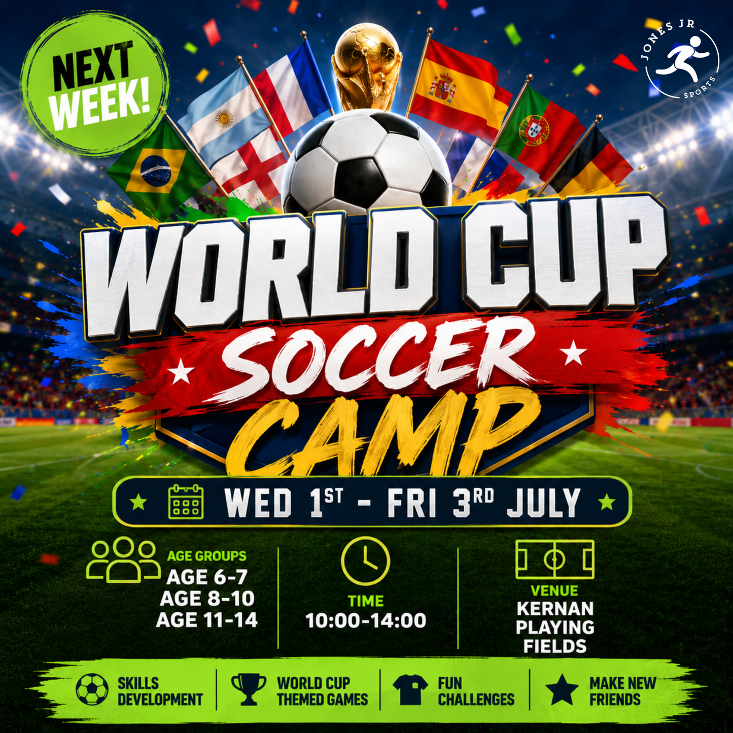 Soccer Camp | 1-3 July