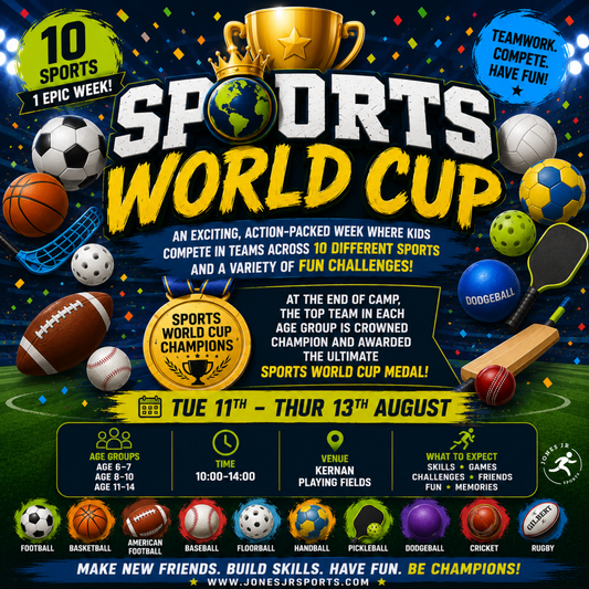Sports World Cup Camp | 11-13 August