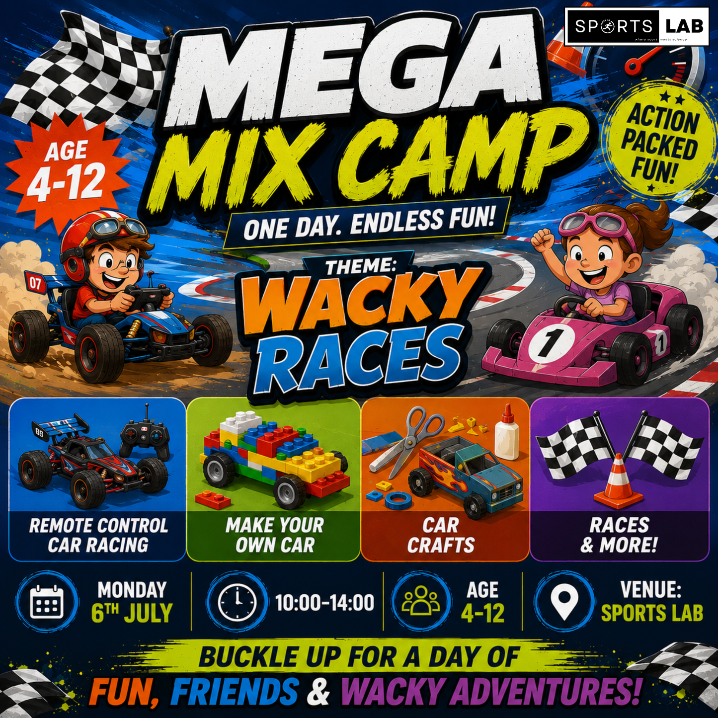 Mega Mix | Wacky Races | 6 July