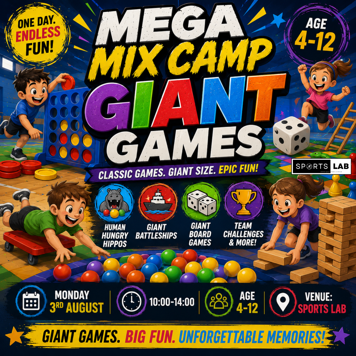 Mega Mix | Giant Games | 3 August