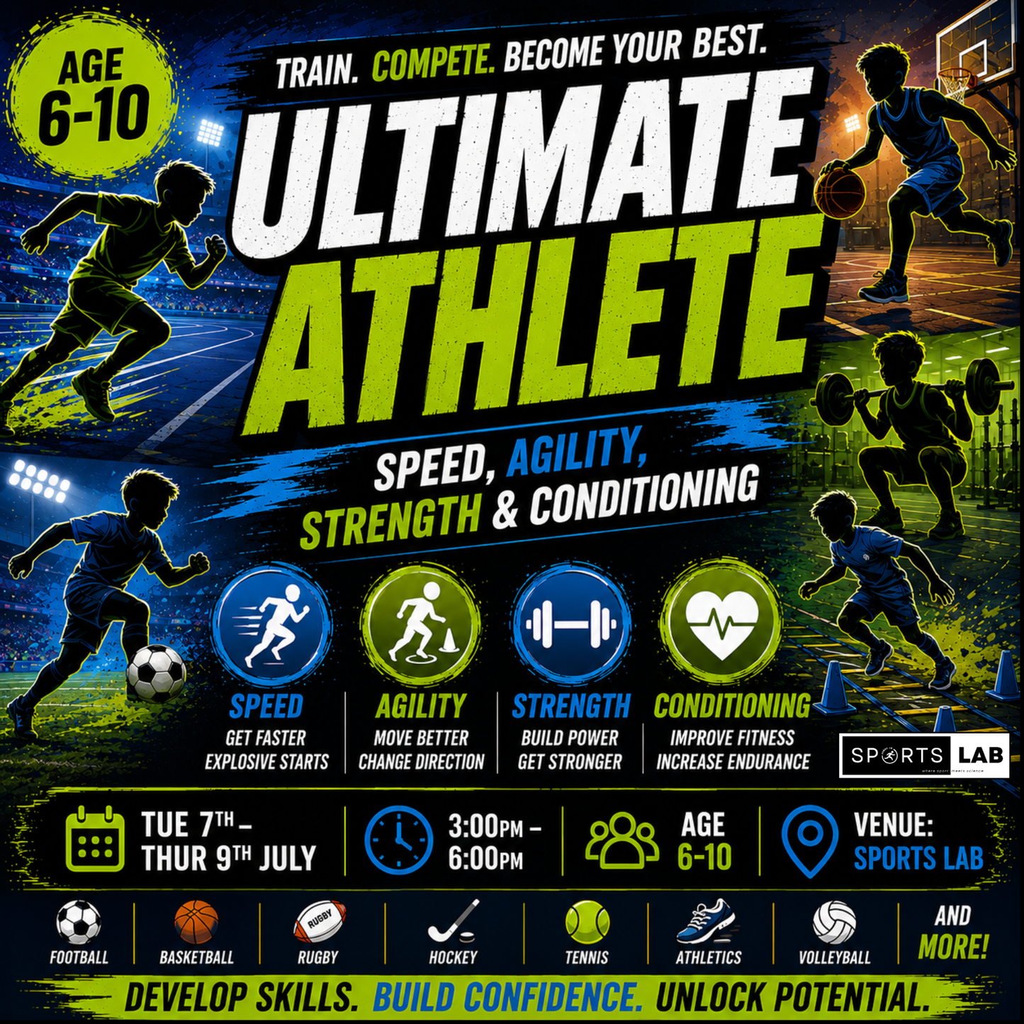 Ultimate Athlete | 7-9 July