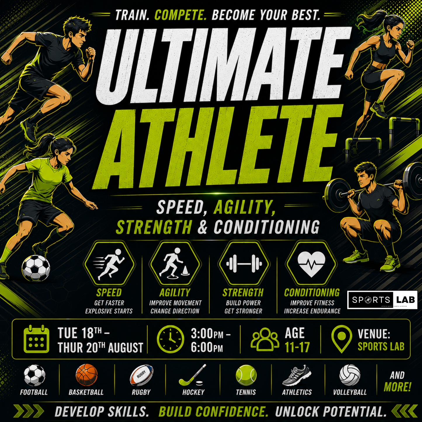 Ultimate Athlete | 18-20 August